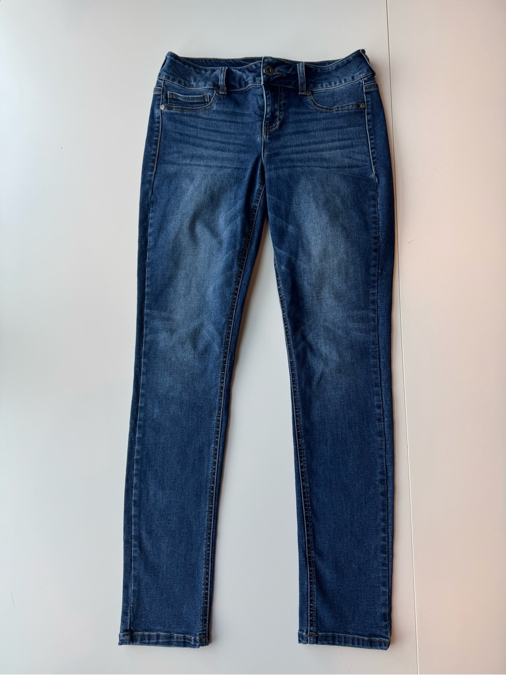 Maurices Dark Blue Skinny Jeans